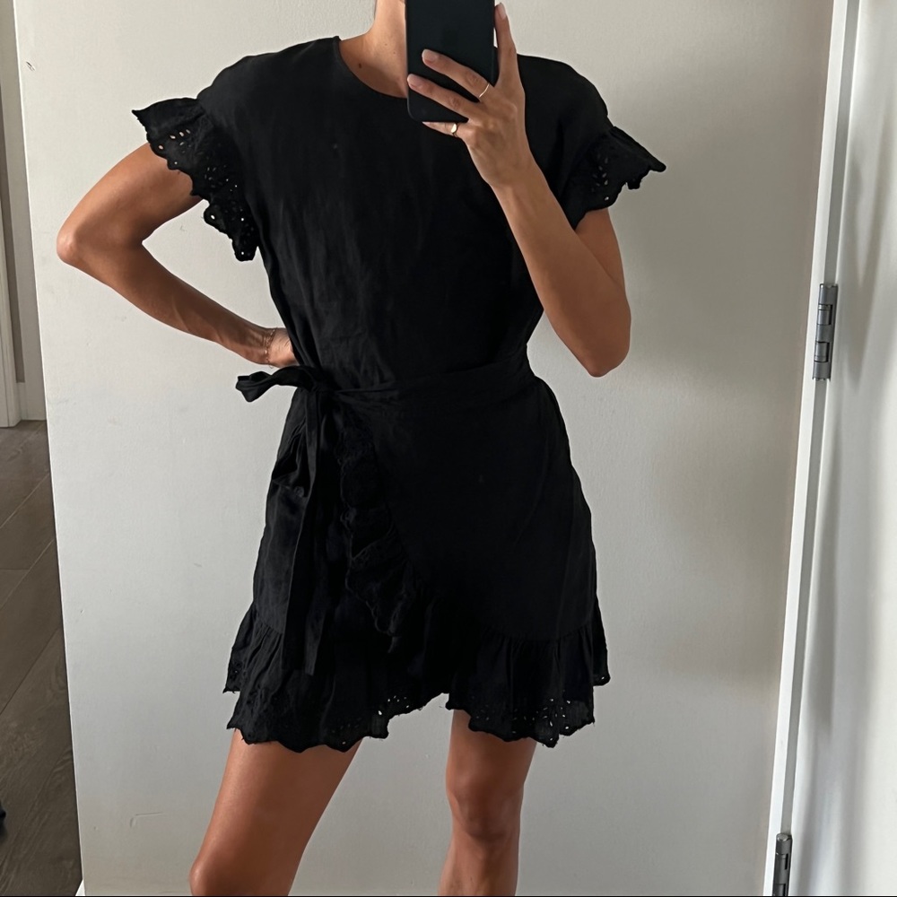 Aritzia Wilfred Ninette Linen Dress